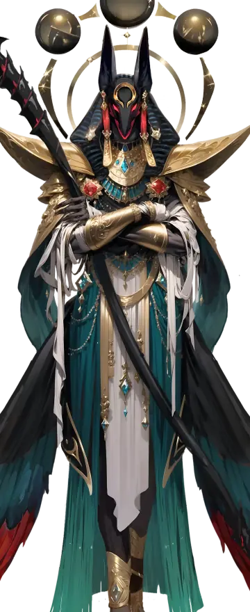 Anubis portrait