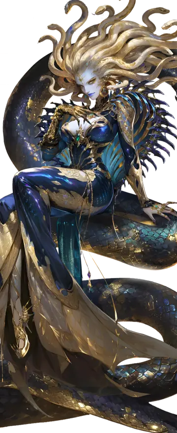 Medusa portrait