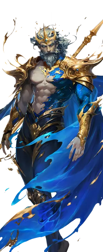Poseidon portrait